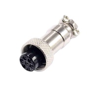 GX12 Aviation Circular Connector GX12-2P 3P 4P 5P 6P 7P Male Female Aviation Socket Plug Wire Panel