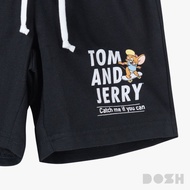 DOSH-UT KIDS SHORTS TOM AND JERRY กางเกงขาสั้นเด็ก 2สี (ดำ-กากี) 1LTJBR5000 (4-12)