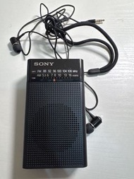 SONY 收音機連耳機