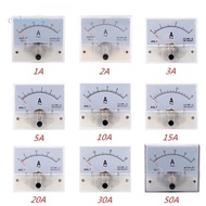 COLO 85L1 AC Panel Meter Analog Panel Ammeter Dial Current Gauge Pointer Ammeter