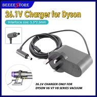 26.1V Charger for Dyson V6 V7 V8 SV06 SV07 SV09 Vacuums Cleaner Battery Charger Lead 3 Pin UK