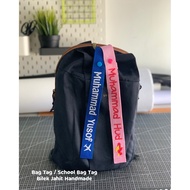 Bag tag - School bag tag - travel bag tag