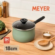 美亞 - (電磁爐適用) 18CM 易潔有蓋單柄鍋 - MODA (#13956-T)