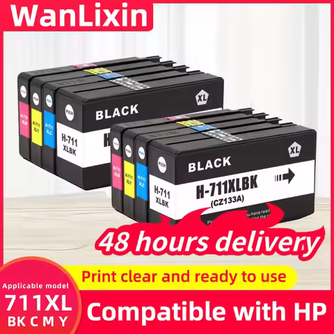 Compatible Ink Cartridge For HP 711 711XL For HP711 Replacement Ink Cartridge For HP DesignJet T520 
