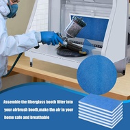 6 Pieces Paint Booth Filter Airbrush Sprays Exhaust Replace Paints Filters for Painting Craft Tents