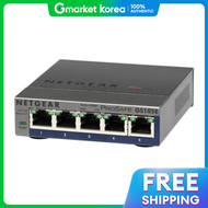 Netgear | สวตชแลน 5 พอรต กกะบต รน GS105E ของ Netgear พรอมเคสโลหะ