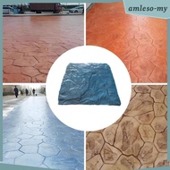 [AmlesoMY] Concrete Stamping Tool Casting Floor Imprinting Stamp Vivid Stone Texture