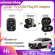 CCS1 to CCS2 DC EV Adapter EV Charger Connect Adapter Charging Connector Adaptor EV Charger Connect 