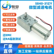 5840-31ZY Mini Speed Reduction Snail Wheel Snail Self-Locking DC Speed Reduction 12V24V Manufacturer