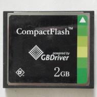 GBDriver 2GB CompactFlash CF memory card