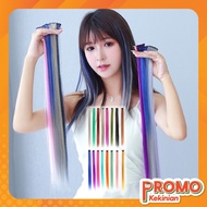 - - 6121 Color Highlight Hair Clip/Wig Jepit Rambut/Hair Clip Wig Color Highlight/Wig Jepit Extensio