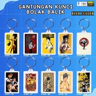 GANTUNGAN BRUCE LEE ACRYLIC KEYCHAIN / LEE BRUCE KEYCHAIN / LEE K12 BRUCE KEYCHAIN