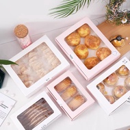 [SG INSTOCK] (10pcs/set) Food Grade Window Kueh/Bread/Cake Box