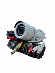 Paket Kamera cctv langsung colok ke monitor/live TV 1000TVL Outdoor infared