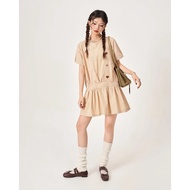 Váy suông form bí vải oxford 2 lớp Cookies Dress - ufo.thebasic