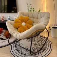 Nordic style lazy rocking chair home living room rattan leisure lounge chair balcony rocking chair A