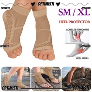 OPTIMISTI8E Foot Brace Anti-Fatigue Foot Heel Protect Plantar Fasciitis Yoga Socks