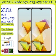 Original For ZTE Blade A72 4G 5G A72s A73 4G 5G A75 5G A76 4G 5G LCD Display Touch Screen Replacemen