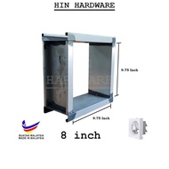 HIN Exhaust Fan Frame 8 inch 10 inch 12 inch / Bingkai Frem Besi Kipas Sedut 8 inci 10 inci 12 inci
