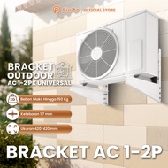 Bracket AC KJ-001 Bracket Pangkon Siku Outdoor Ac Standing 1 - 2 PK Besi Kokoh/ Air Condition Brack