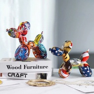 Milk Tea Shop Entrance Colorful Creative Baking Decoration European-Style Living Room TV Cabinet Bal