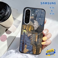 Softcase Glass Kaca SAMSUNG A36 & SAMSUNG A56 - Case Handphone SAMSUNG A36 & SAMSUNG A56 [T131]