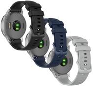 for Garmin Vivoactive 4S Watch Band, 18mm Soft Silicone Band for Garmin Vivomove 3S 39mm, Fossil Wom