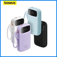 ◄ ❦  ◽ Baseus Qpow2 Power Bank 20000mAh 10000mAh PD 22.5W 20W Fast Charging Powerbank Built in Dual