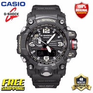 Original G-Shock Men Sport Watch MUDMASTER GWG1000 Japan Quartz Movement Dual Time Display 200M Water Resistant Shockproof Waterproof World Time LED Auto Light Gshock Man Boy Sports Wrist Watches 4 Years Warranty GWG-1000-1A (Ready Stock Free Shipping)