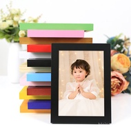 ML🍅 Weijia Table-Top Solid Wood Photo Frame Wall Hanging Picture Frame Mounting FrameA4Puzzle Frame Creative Frame Custo