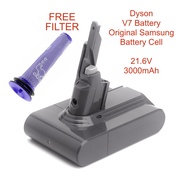 *SAMSUNG BATTERY* Dyson V7 Battery for Dyson Vacuum V7 Li-ion 21.6V 3200mAh - V7 Vacuum SV11 Battery