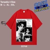 Baju Kaos Tshirt En Initial " HEESEUNG " Jake Sunoo Jay Sunghoon Niki Jungwon ENHYPEN Kaos Wanita Pr