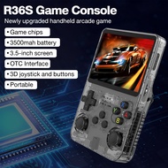 R36S Retro Handheld Video Game Console15K Game Sistem Linux Skrin IPS 35 Inci Sokong Emulator   20k 