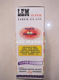 Lem Fiber Glass Fiberglass Praktis Serbaguna Asbes Plastik Bocor Pecah