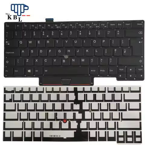 Original New UK Language For IBM Thinkpad X1 Carbon 2013 Black Backlight Laptop Keyboard GS-85GB 04Y