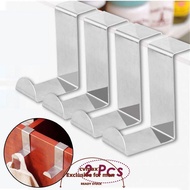 CVMAX1 2 Pcs Drawer Cupboard Over The Door Hooks Home & Living Coat Hanger Door Back Hook Organizati