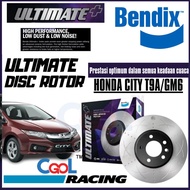 Bendix Ultimate+ Front Set Disc Rotor - Honda City T9A/GM6 1.5L 2013 BR9533 ULT+
