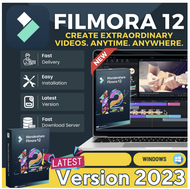 Filmora 12.3 - Create extraordinary videos. Anytime. Anywhere. FULL VERSION | COMMERCIAL LICENSED | 