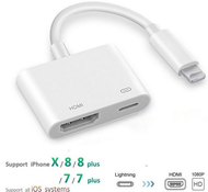 Cáp Lightning to HDMI nối điện thoại iphone ipad với tivi Full HD 1080P dây kết nối điện thoại với t