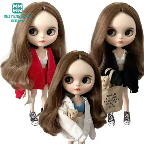 Suitable for Blyth Azone OB22 OB24 dolls Accessories Fashionable sweatshirts, blouses, sportswear, c