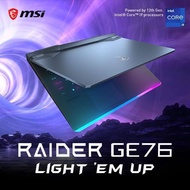 MSI Raider GE76 Gaming Laptop
