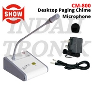 SHOW CM-800 Desktop Paging Microphone Gooseneck Table Mic with Chime Function (CM800)