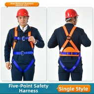 Full Body 5-Point Anti-Fall Safety Harness