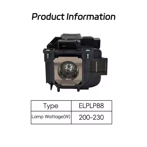 ELPLP78 ELPLP88 Replacement for epson PowerLite Home Cinema 2045 730HD 725HD VS230 VS330 VS335W EX32