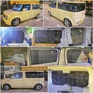 Cube Z11 Z12 的專車專用濾光窗網太陽擋