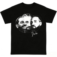 Hip Hop Rapper Drake Men's Graphic T-Shirt Vintage Gothic Short Sleeve Casual Cotton Streetwear Clot