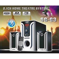 Bluetooth speaker Home theater system 2.1 channel Stargold SG-G3