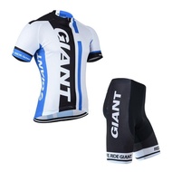 GIANT Summer New Style Men's Short Sleeves Cycling Jerseys Set, Road Mountain Bike Breathablke Quick Dry Cycling Clothes
