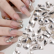 1 Bag Mix Rhinestone Crystal AB Charm Nail Art Flatback Gems for Nail 3D Decorations Glitter Manicur