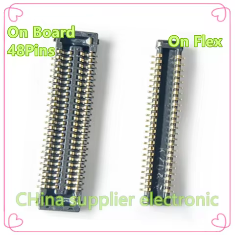 LCD Display FPC Connector On MotherBoard For Samsung Galaxy A8+ A8Plus A530 A8 Plus A730 A7 2018 A75